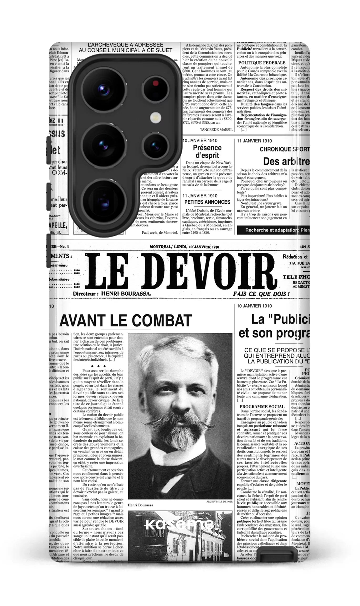 Galaxy S23 Ultra Tough Gloss Le Devoir — Premier édito -
