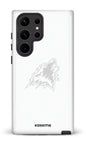 Galaxy S23 Ultra Tough Gloss Les Huskies Blanc -
