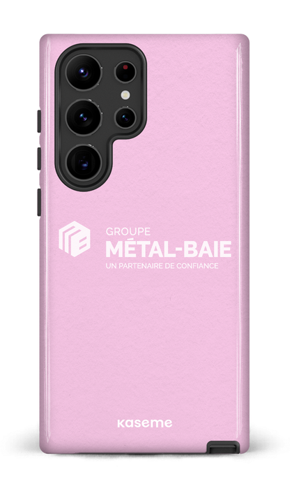 Galaxy S23 Ultra Tough Gloss Métal-Baie Rose -
