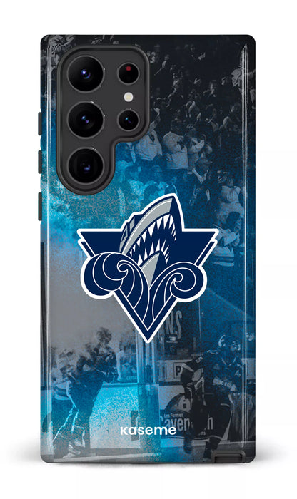 Galaxy S23 Ultra Tough Gloss Océanic Logo & Foule -