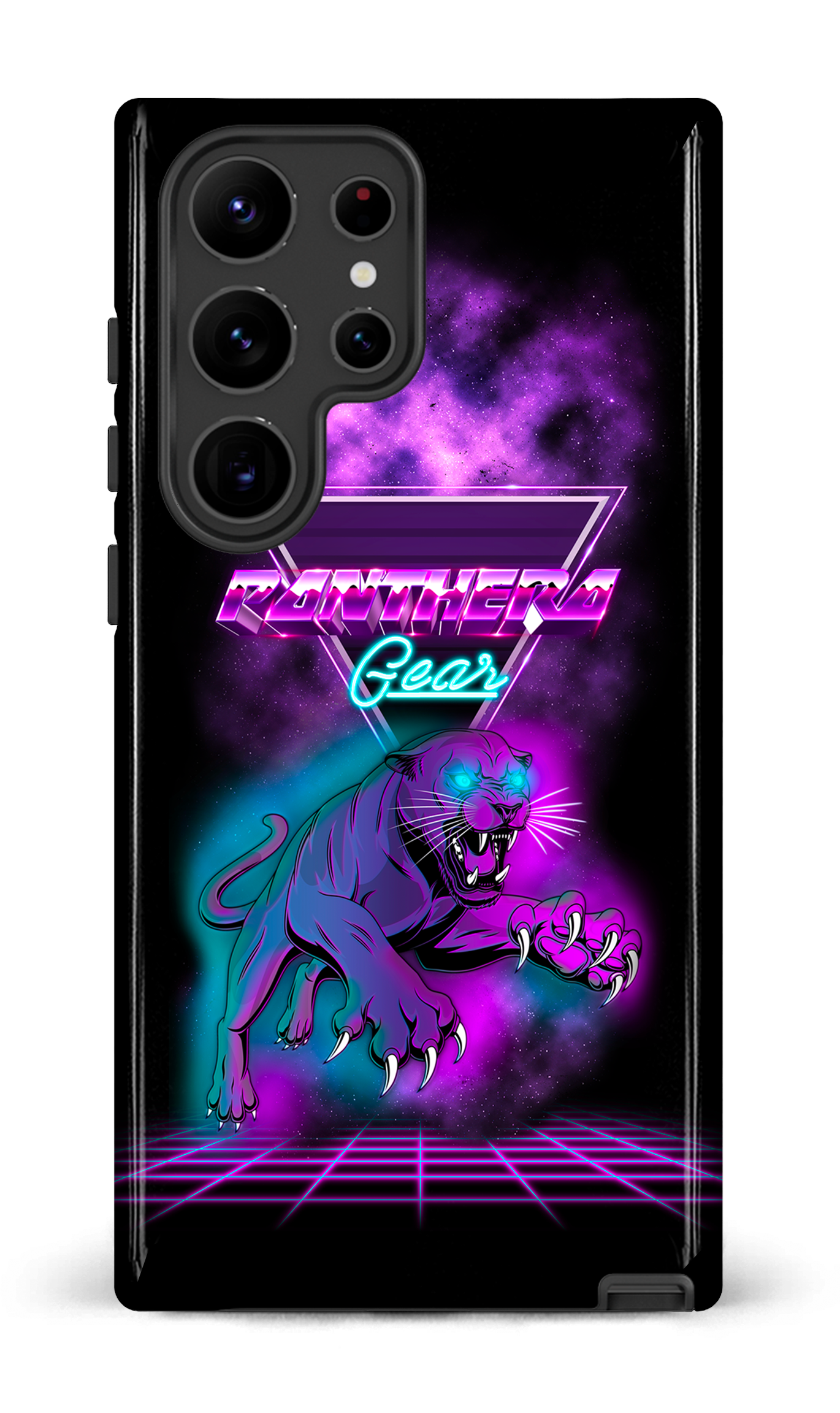 Galaxy S23 Ultra Tough Gloss Panthera 80's Noir -