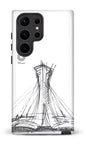 Galaxy S23 Ultra Tough Gloss Parc Olympique - Croquis Blanc -