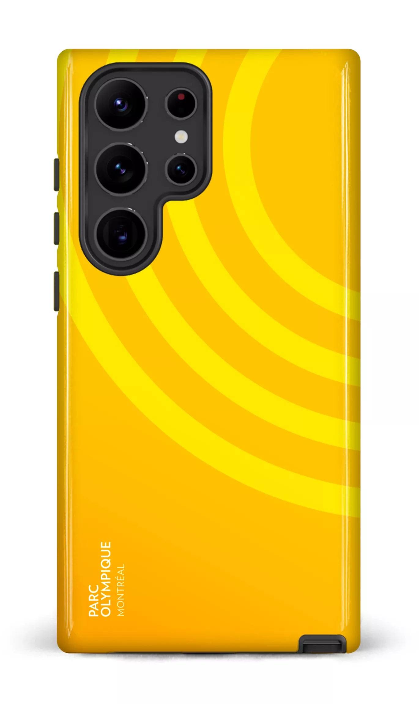 Galaxy S23 Ultra Tough Gloss Parc Olympique - Logo Jaune -