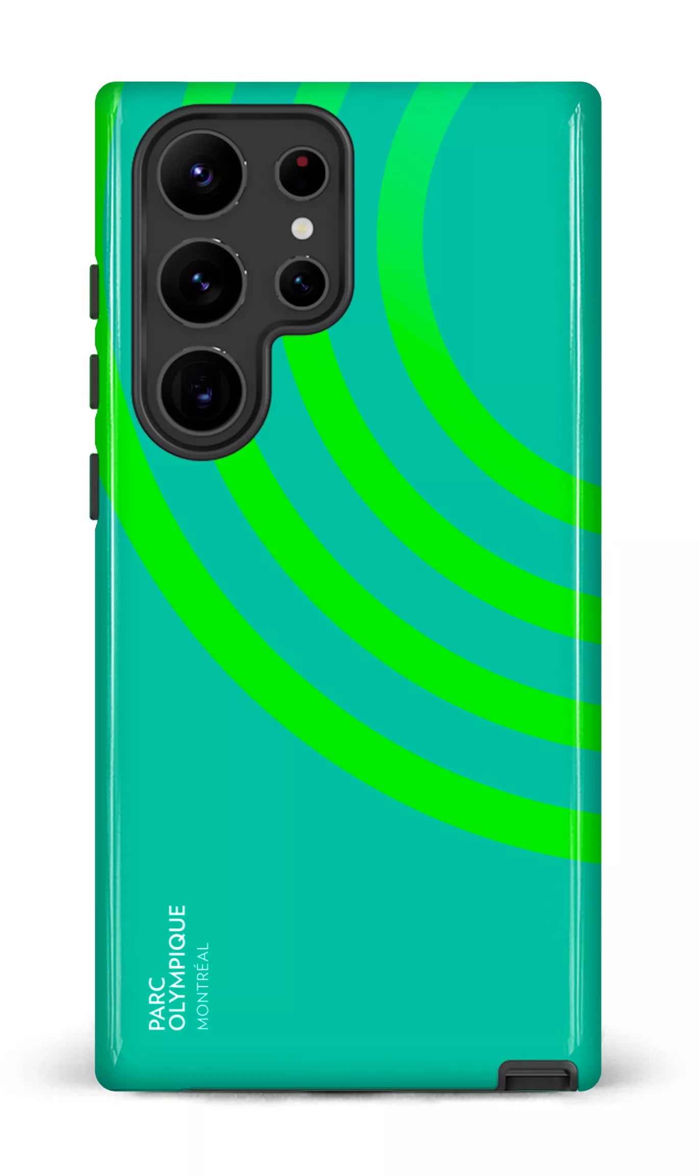 Galaxy S23 Ultra Tough Gloss Parc Olympique - Logo Vert -