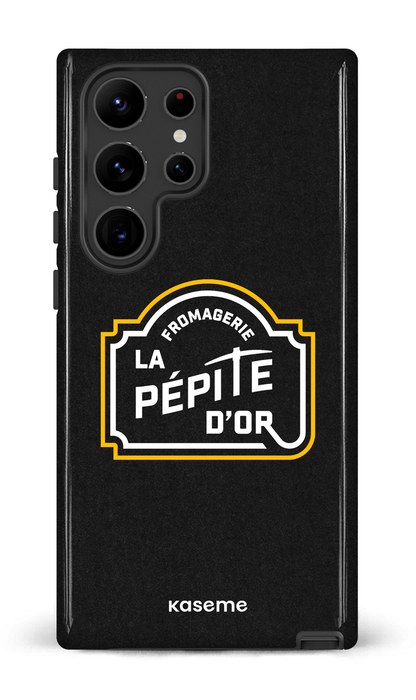 Galaxy S23 Ultra Tough Gloss Pépite Noir -