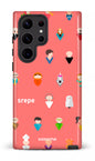 Galaxy S23 Ultra Tough Gloss Personnages Saumon -