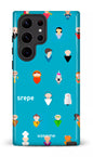 Galaxy S23 Ultra Tough Gloss Personnages Turquoise -