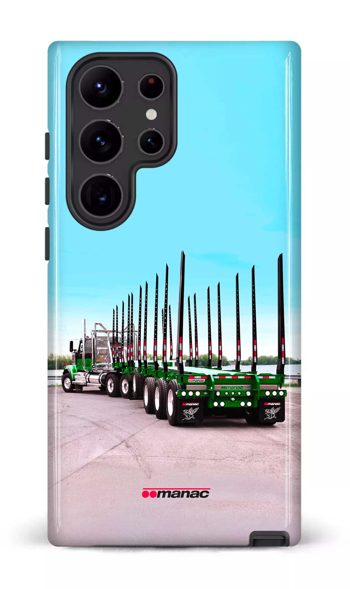 Galaxy S23 Ultra Tough Gloss Powerwing Log Trailer -
