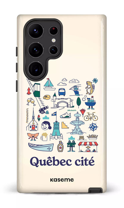 Galaxy S23 Ultra Tough Gloss Québec illustré -