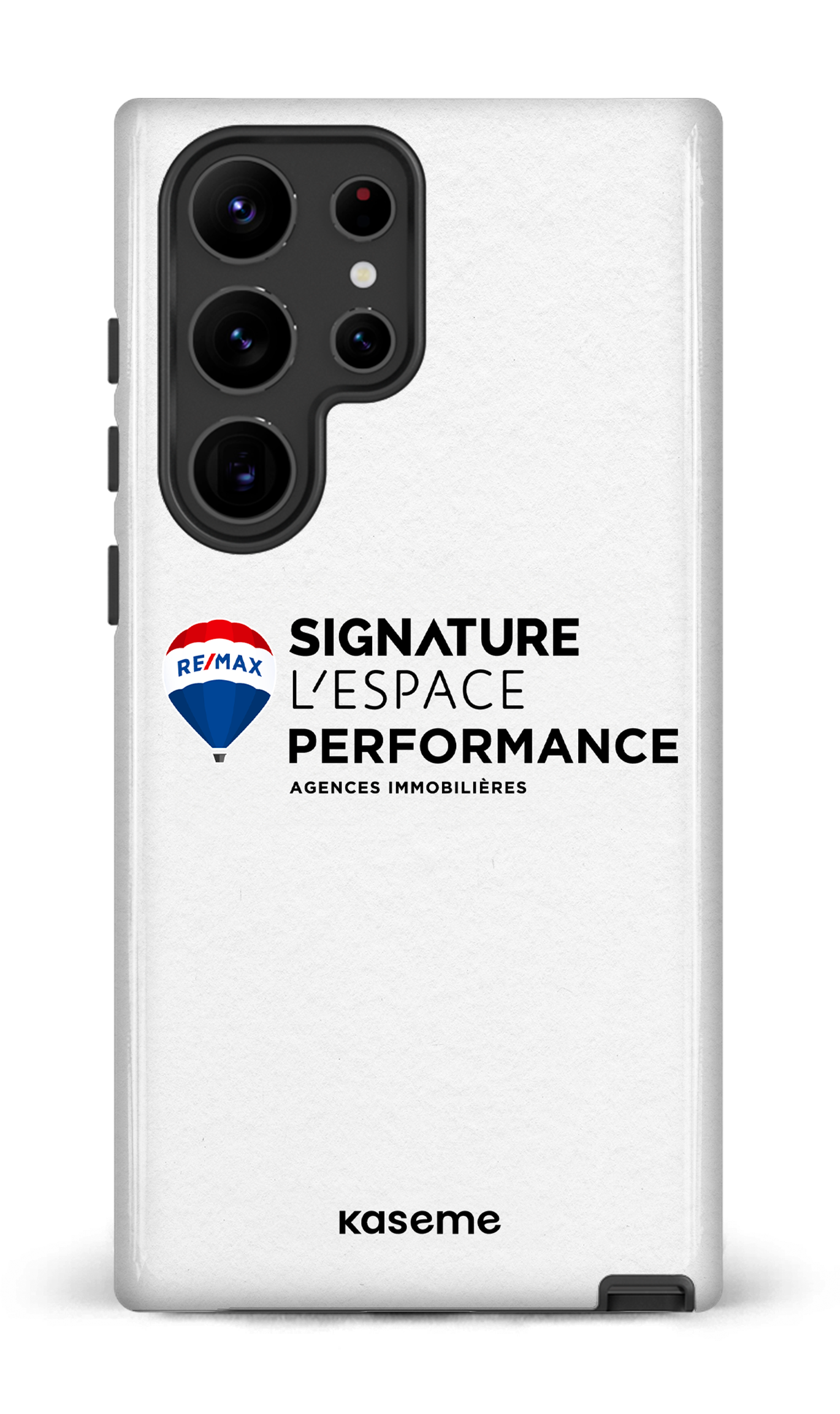 Galaxy S23 Ultra Tough Gloss Remax Signature L'Espace & Performance Blanc -