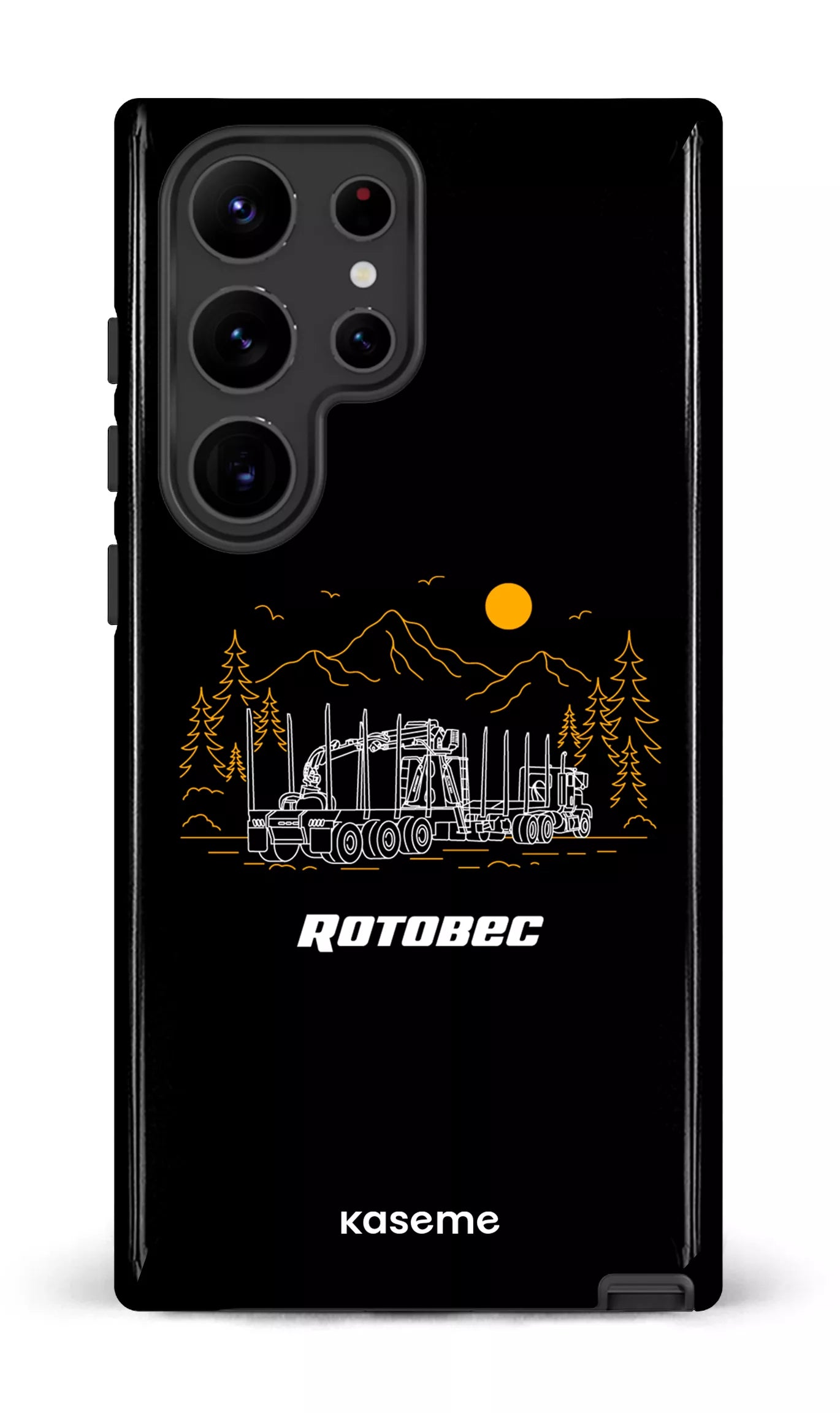 Galaxy S23 Ultra Tough Gloss Rotobec Noir -