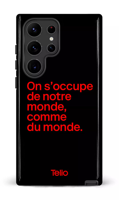 Galaxy S23 Ultra Tough Gloss Telio Noir -