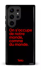 Galaxy S23 Ultra Tough Gloss Telio Noir -