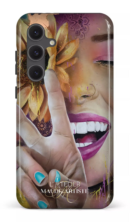 Galaxy S24FE Tough Around Peace by Maude -