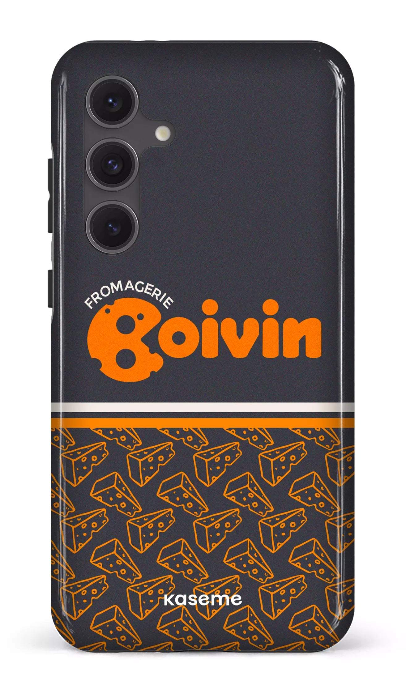 Galaxy S24FE Tough Boivin Gris x Fromages -