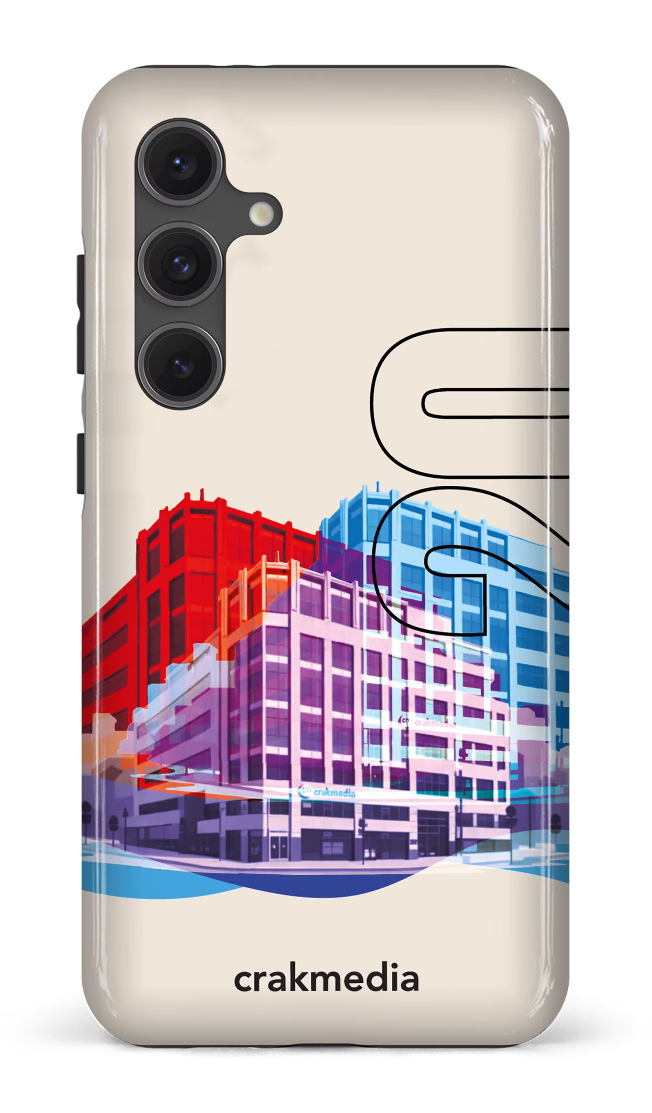Galaxy S24FE Tough Building Crakmedia -