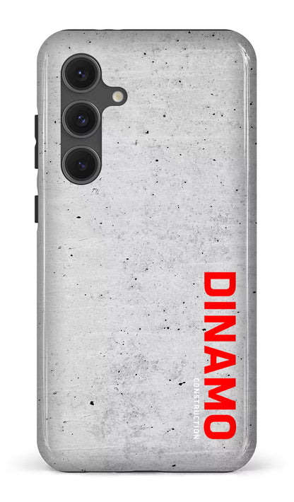 Galaxy S24FE Tough Dinamo Gris x Logo Rouge -