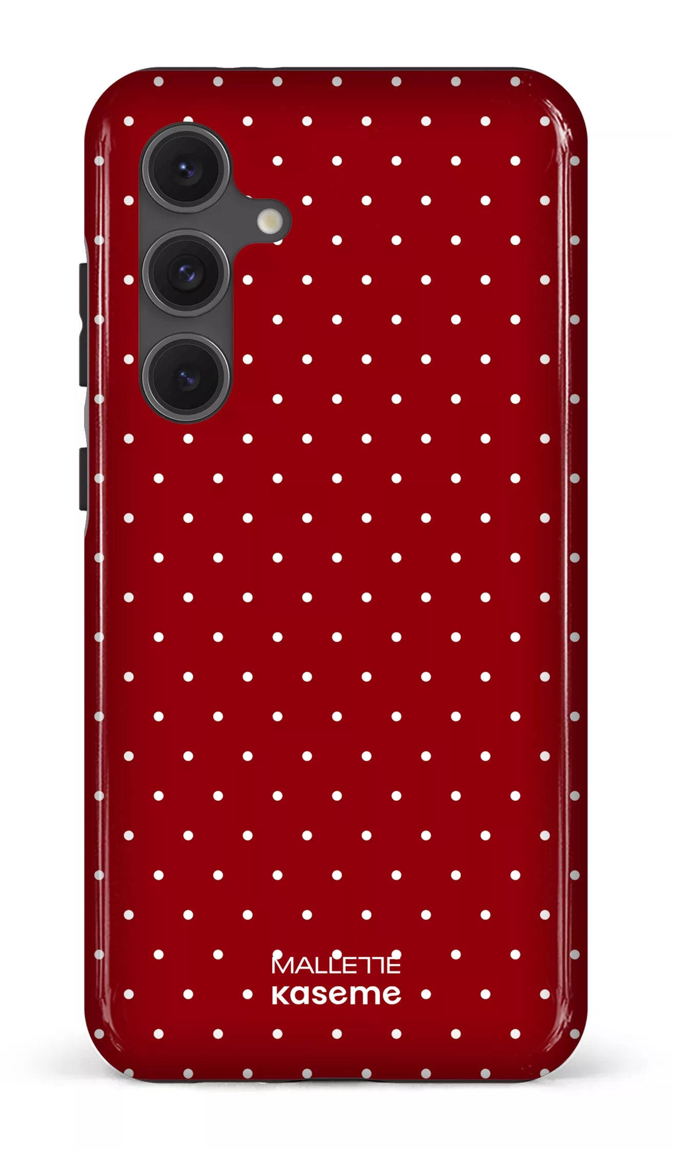 Galaxy S24FE Tough Ditsy Rouge x Mallette -