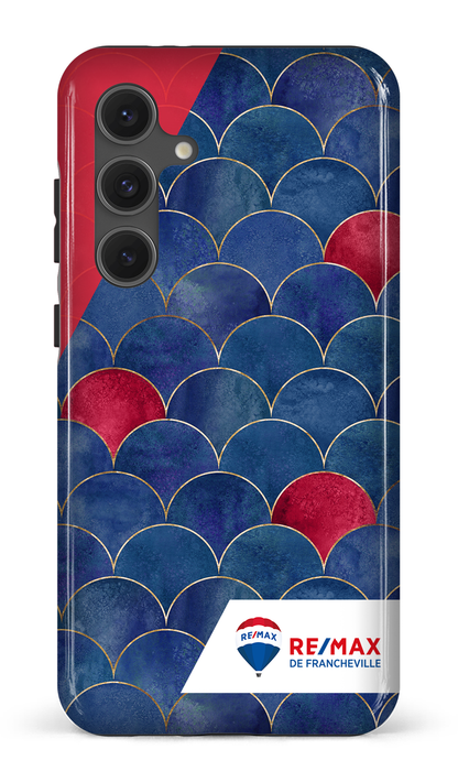 Galaxy S24FE Tough Écailles bicolores de Francheville -