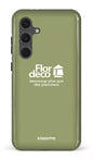 Galaxy S24FE Tough Flordeco logo Sauge -
