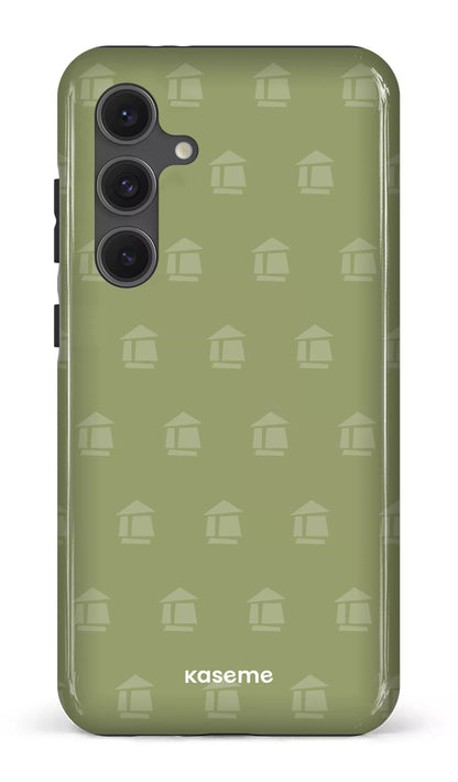 Galaxy S24FE Tough Flordeco motif sauge -
