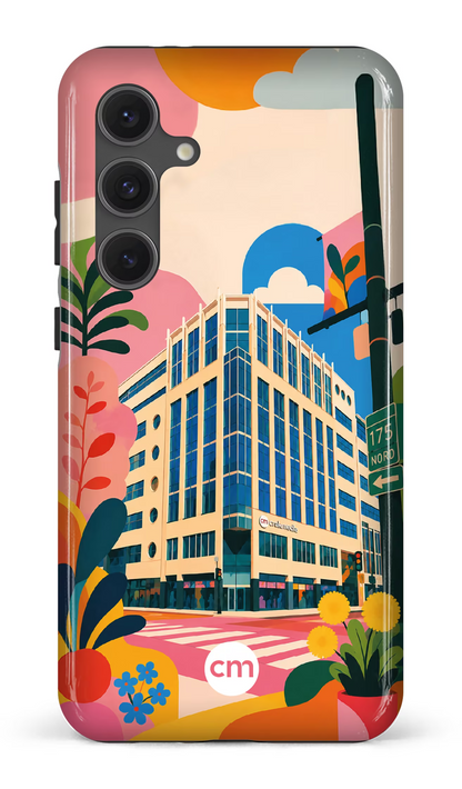 Galaxy S24FE Tough Funky Building Crakmedia -