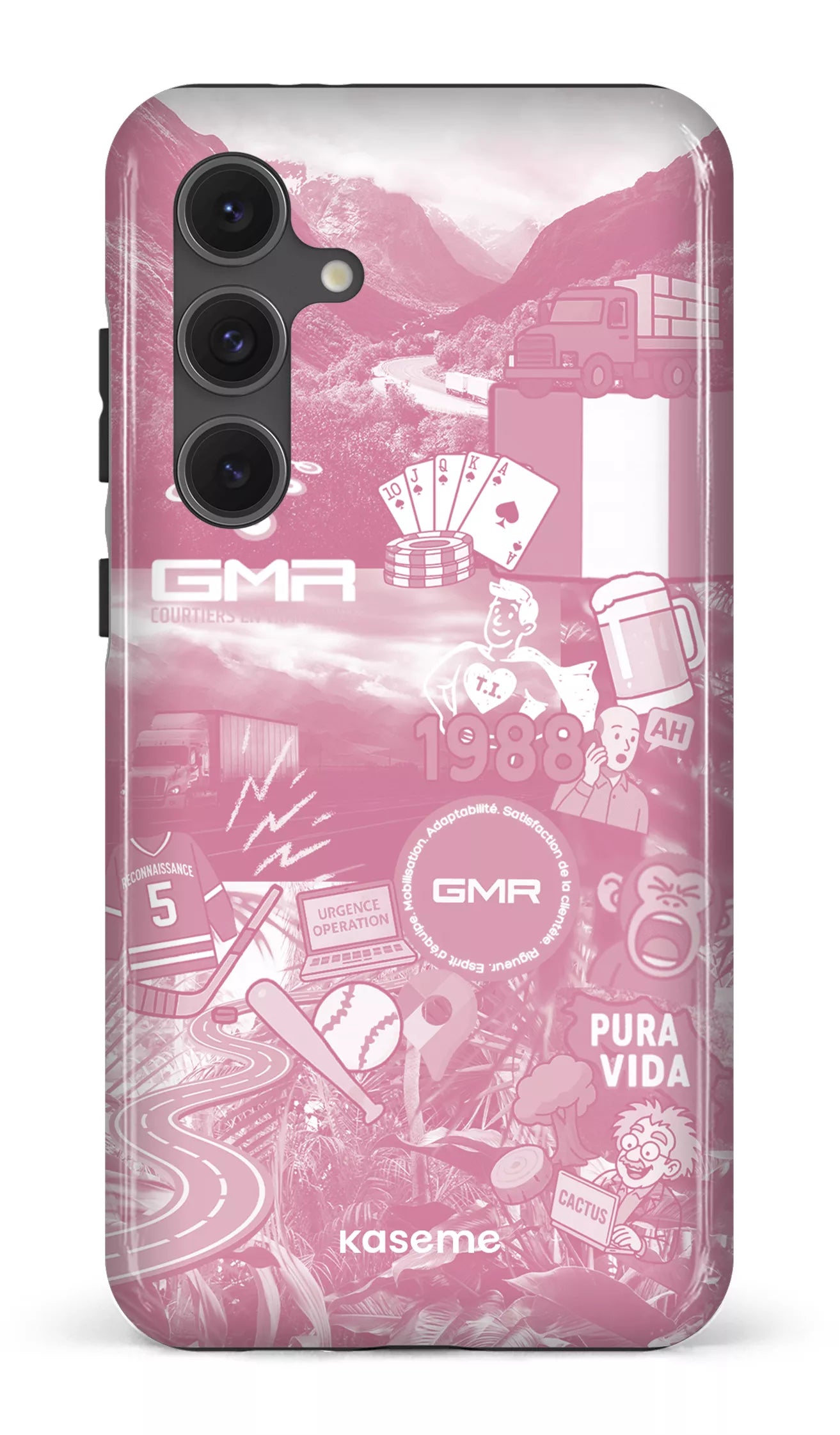 Galaxy S24FE Tough GMR Collage Rose -