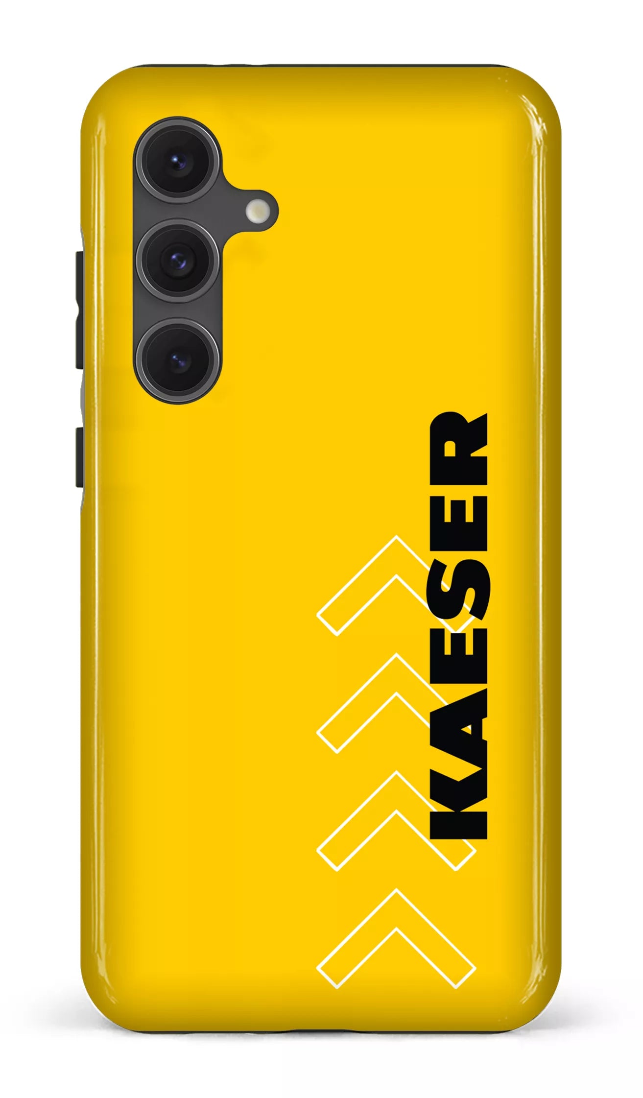 Galaxy S24FE Tough Kaeser Flèches Jaune -