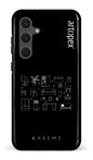 Galaxy S24FE Tough L'essentiel noir par Artopex -