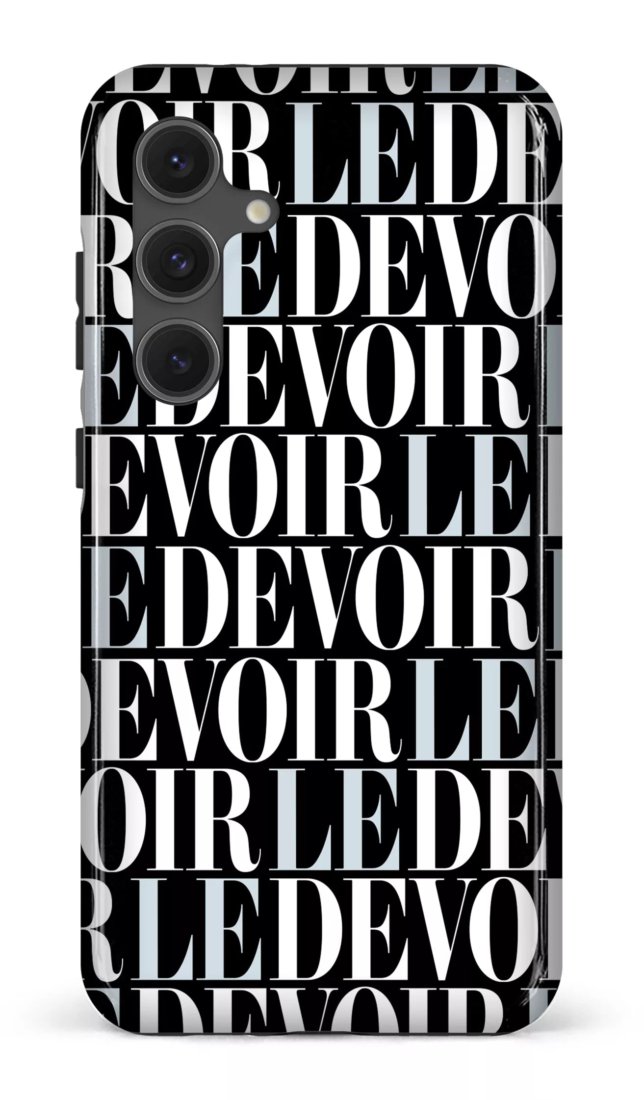 Galaxy S24FE Tough Le Devoir — Gros logos -