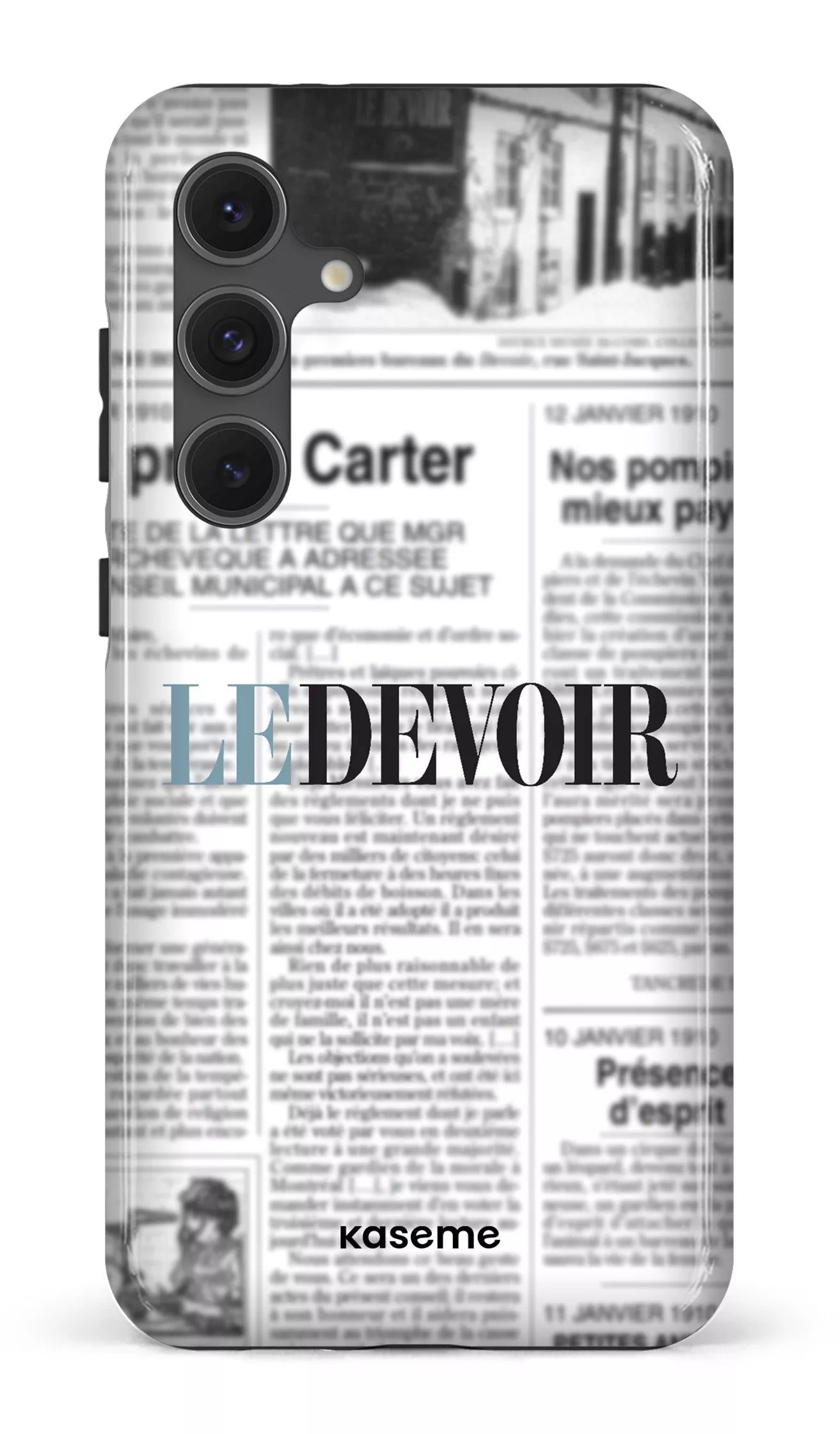 Galaxy S24FE Tough Le Devoir Journal -