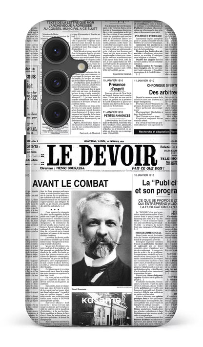 Galaxy S24FE Tough Le Devoir — Premier édito -