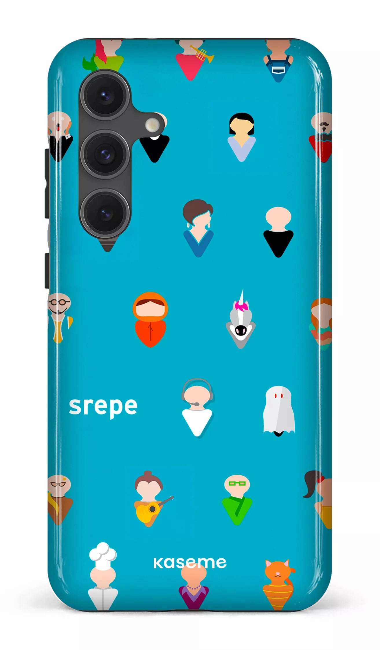 Galaxy S24FE Tough Personnages Turquoise -