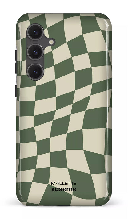 Galaxy S24FE Tough Phoenix Vert x Mallette -