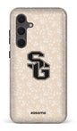 Galaxy S24FE Tough Posy Beige x Dragons -