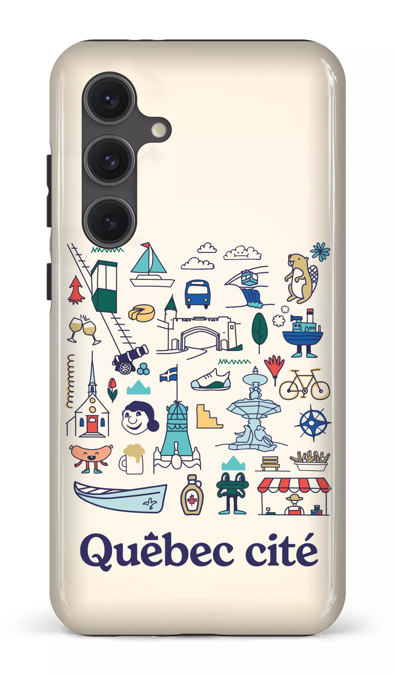 Galaxy S24FE Tough Québec illustré -