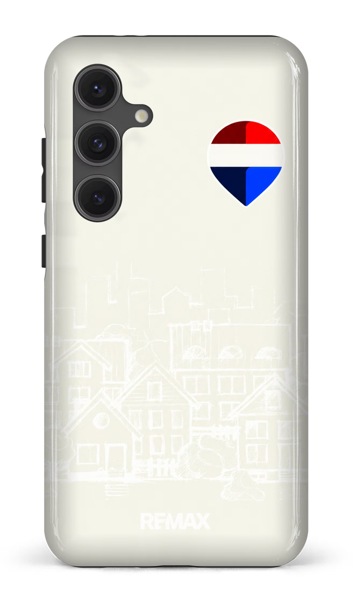 Galaxy S24FE Tough Remax Sketch Beige -