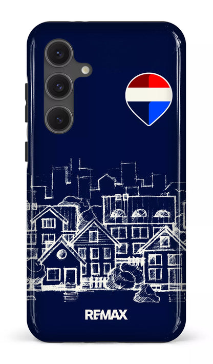 Galaxy S24FE Tough Remax Sketch Bleu -