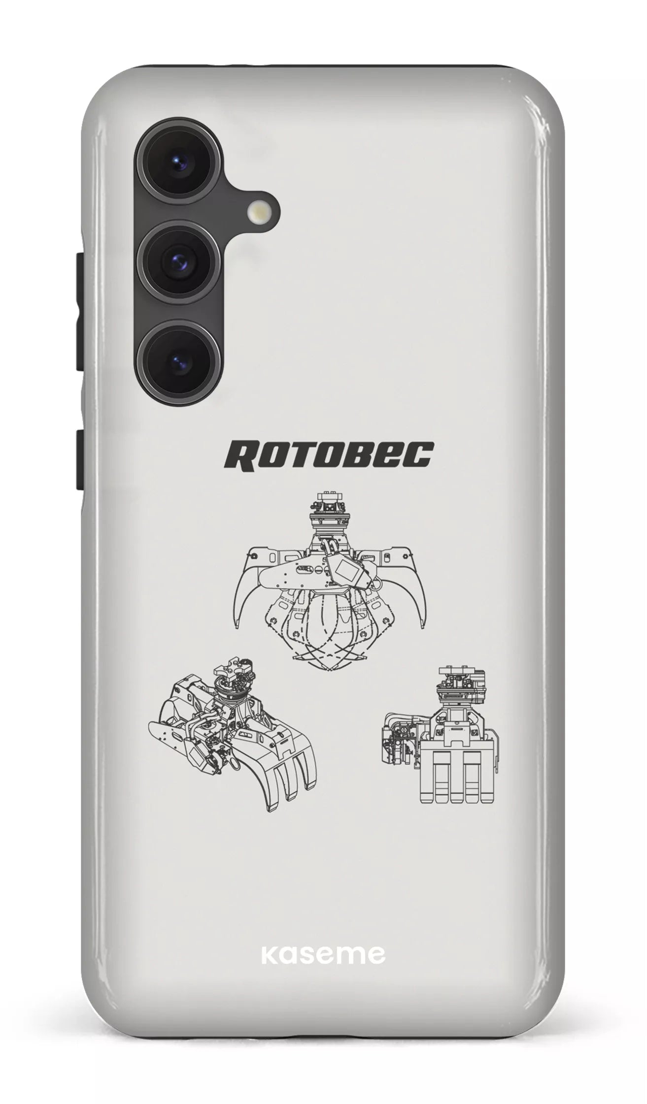 Galaxy S24FE Tough Rotobec Gris -