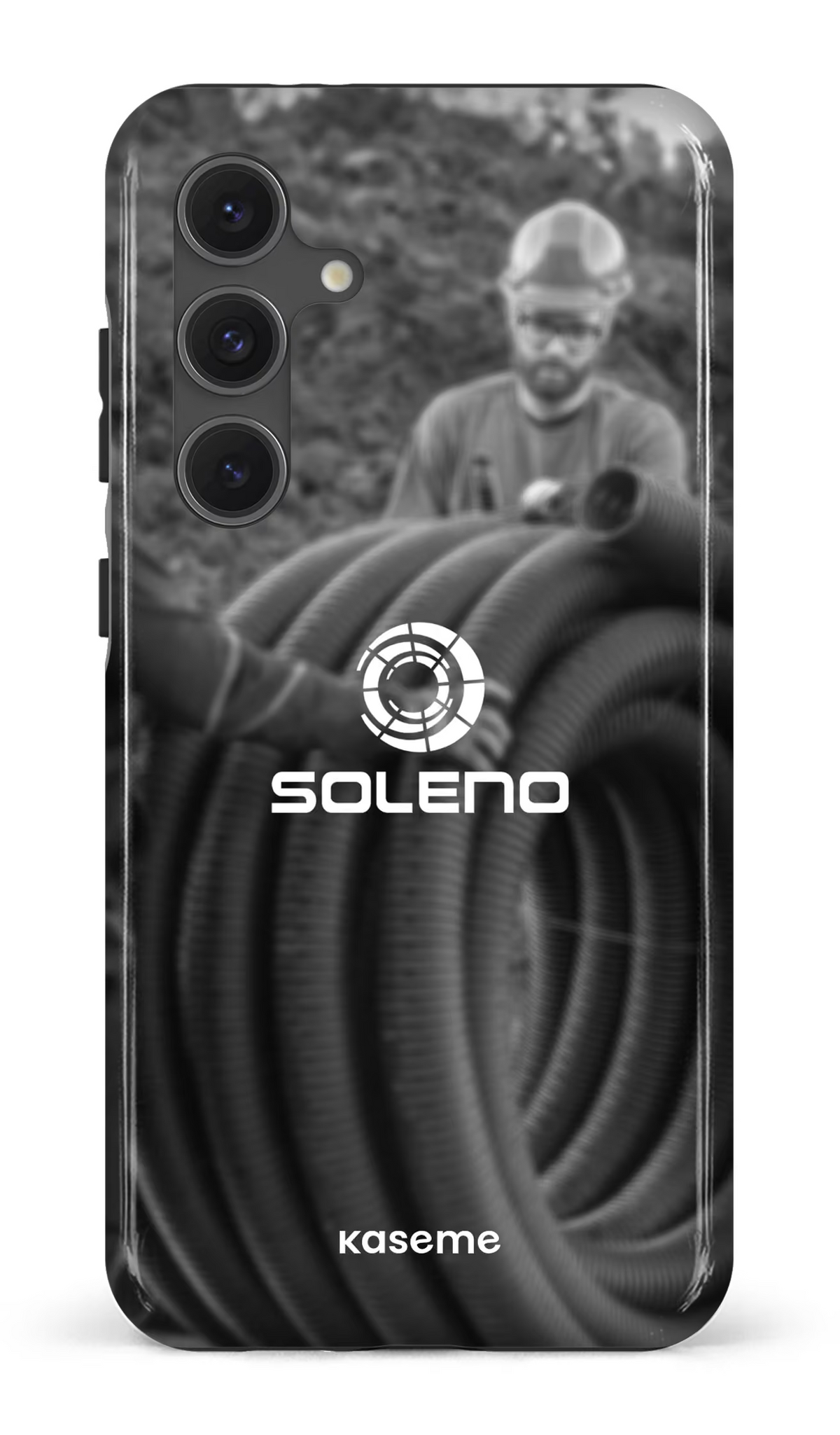 Galaxy S24FE Tough Soleno tuyau N&B -