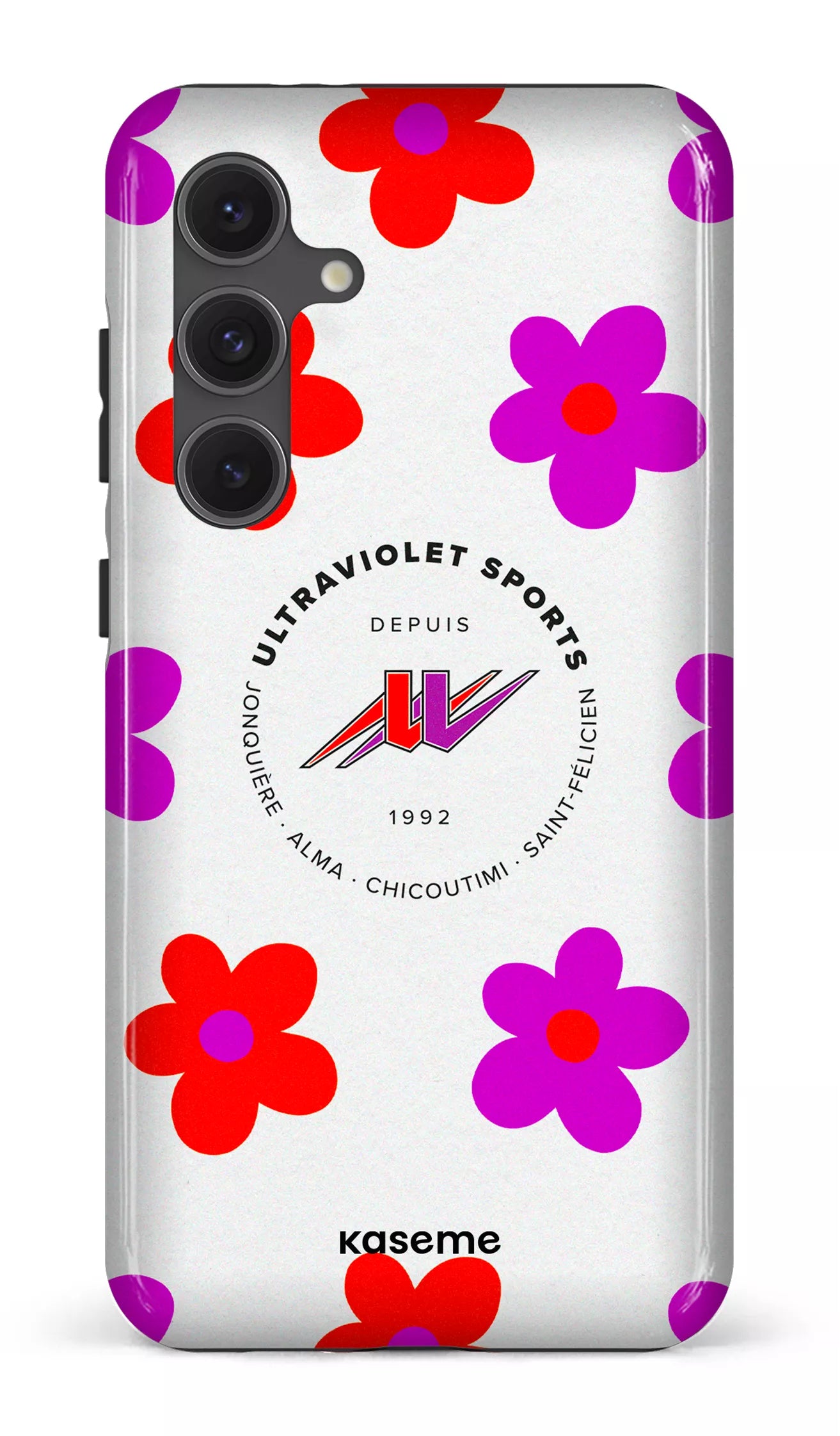 Galaxy S24FE Tough UltraViolet Fleurs -