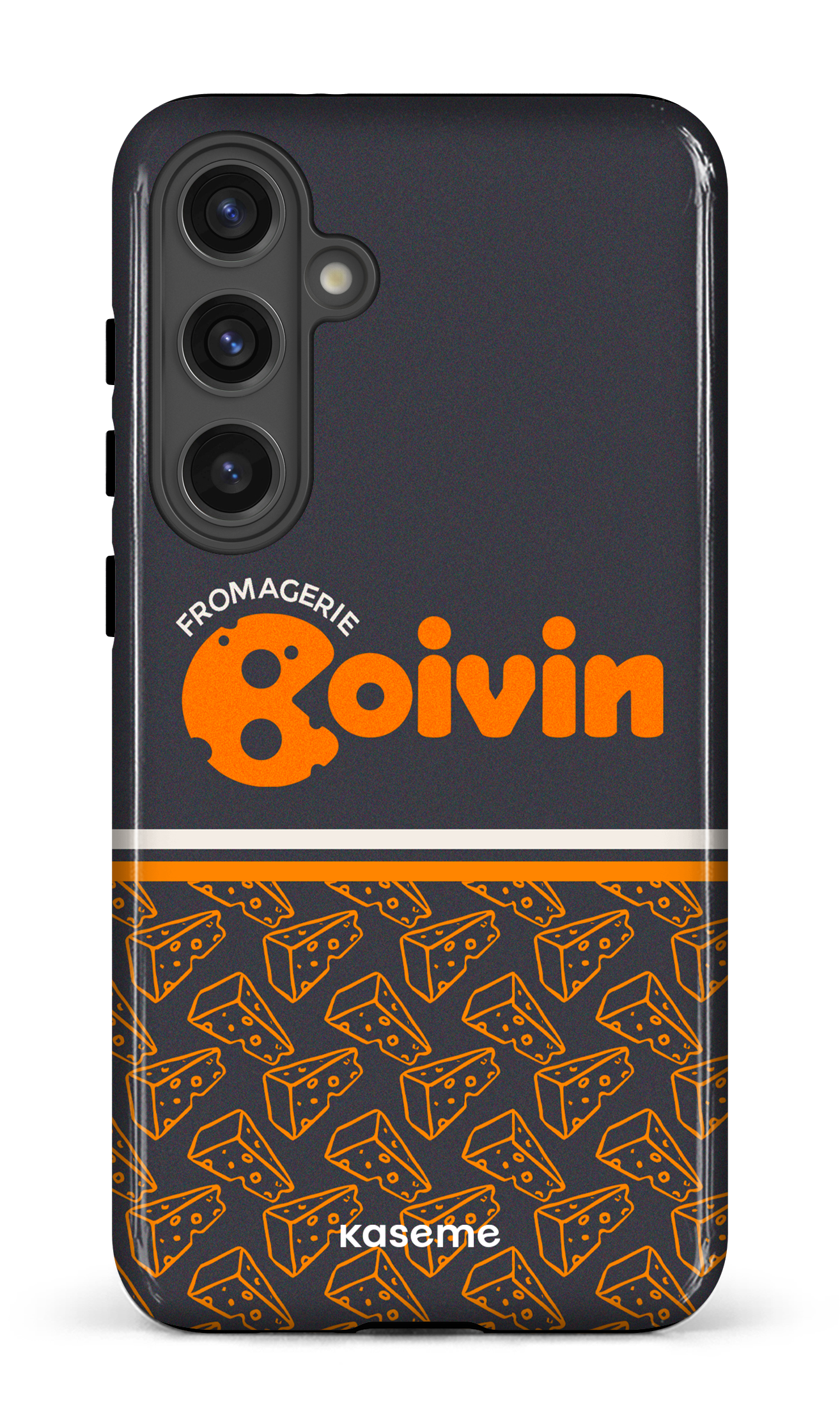 Galaxy S24 Plus Tough (Gloss) Boivin Gris x Fromages -
