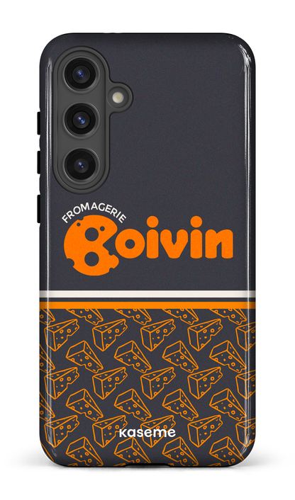 Galaxy S24 Plus Tough (Gloss) Boivin Gris x Fromages -