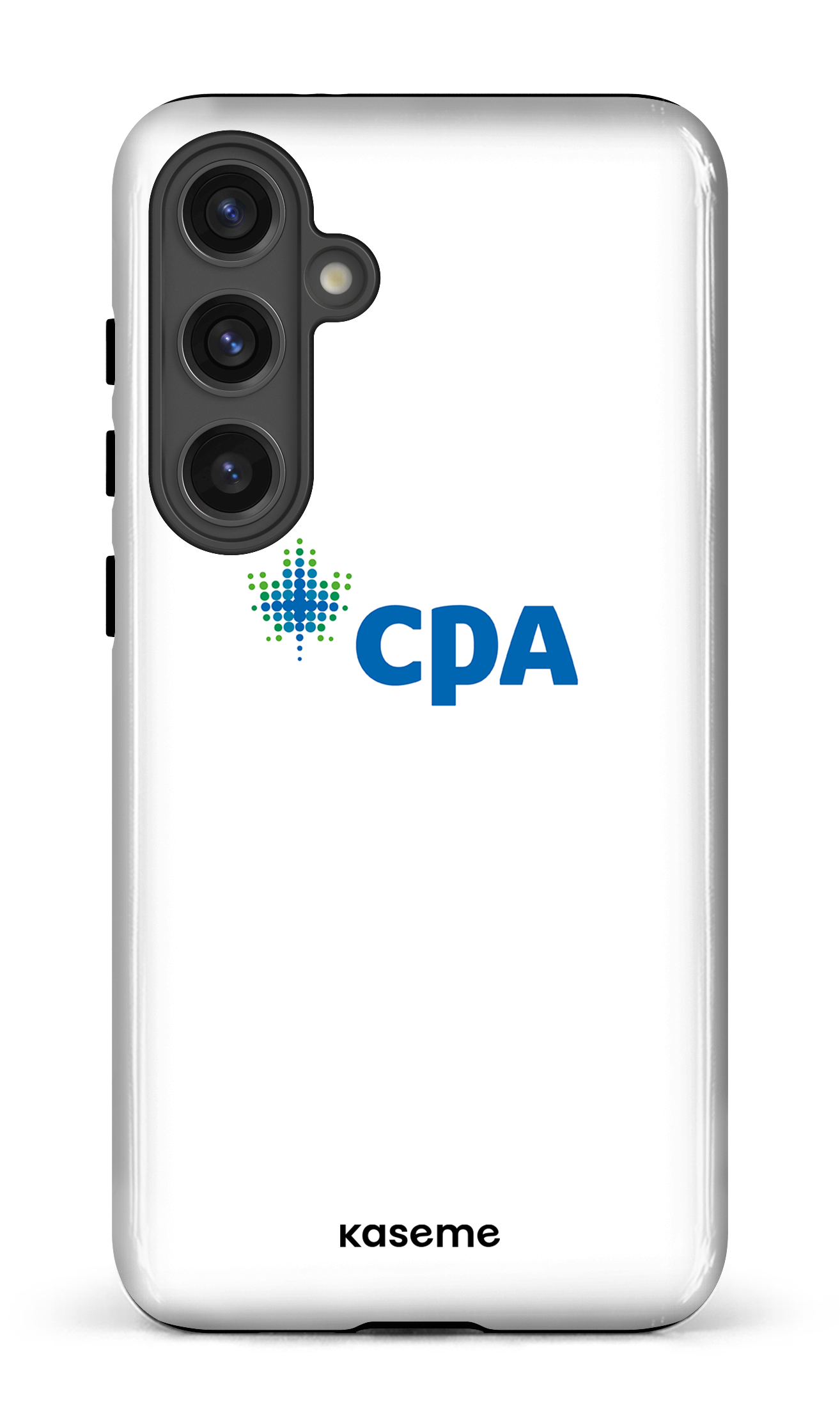 Galaxy S24 Plus Tough (Gloss) CPA Blanc -