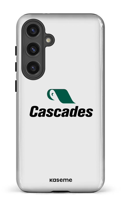 Galaxy S24 Plus Tough (Gloss) Cascades Blanc -