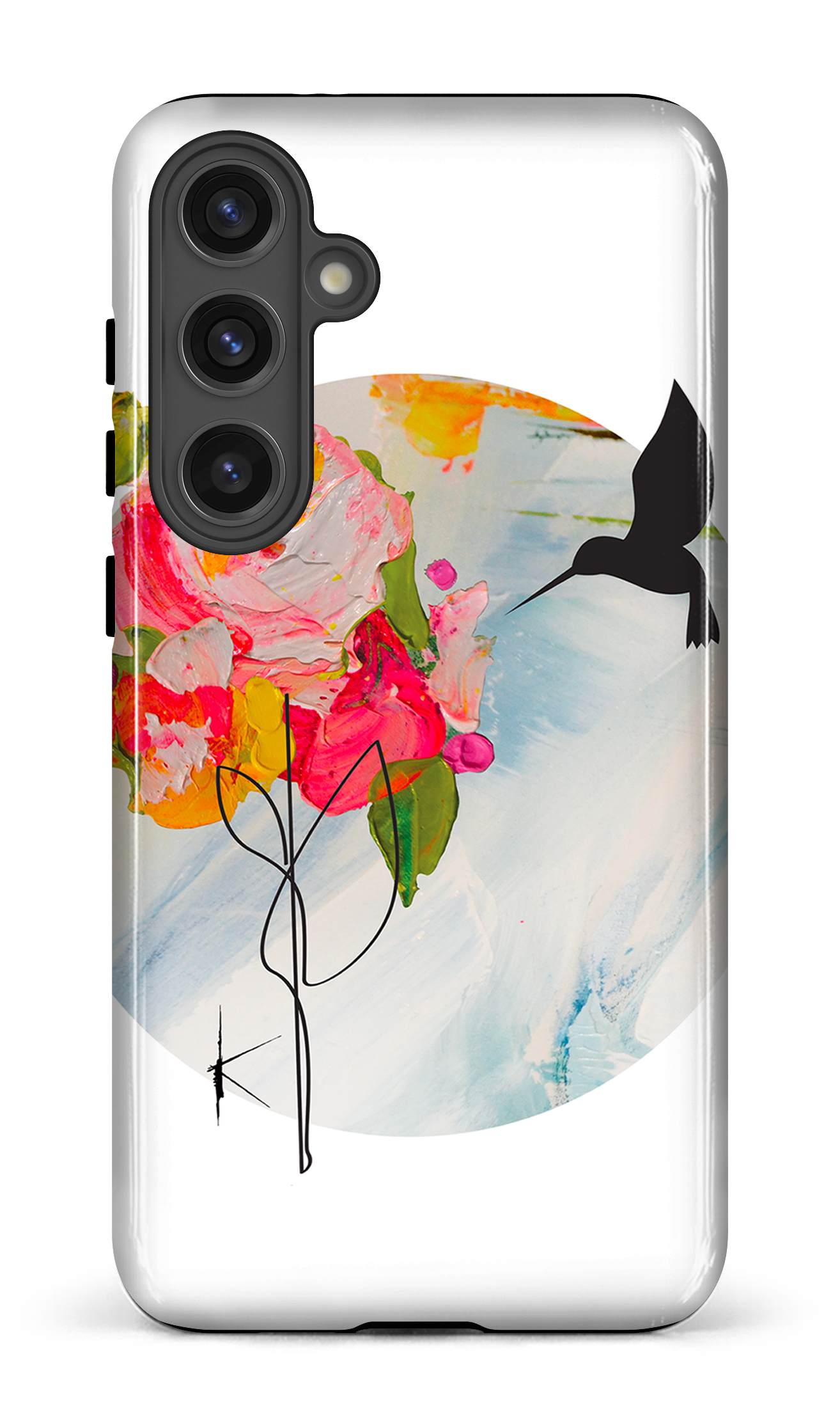 Galaxy S24 Plus Tough (Gloss) Colibri par Kristine Girard -