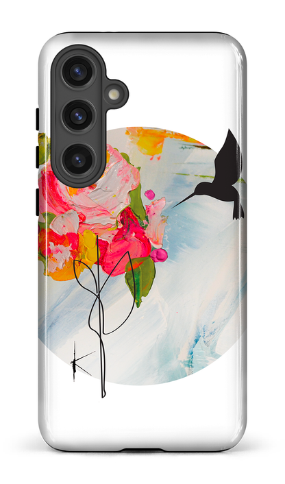 Galaxy S24 Plus Tough (Gloss) Colibri par Kristine Girard -