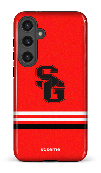 Galaxy S24 Plus Tough (Gloss) Dragons PSG Rouge -