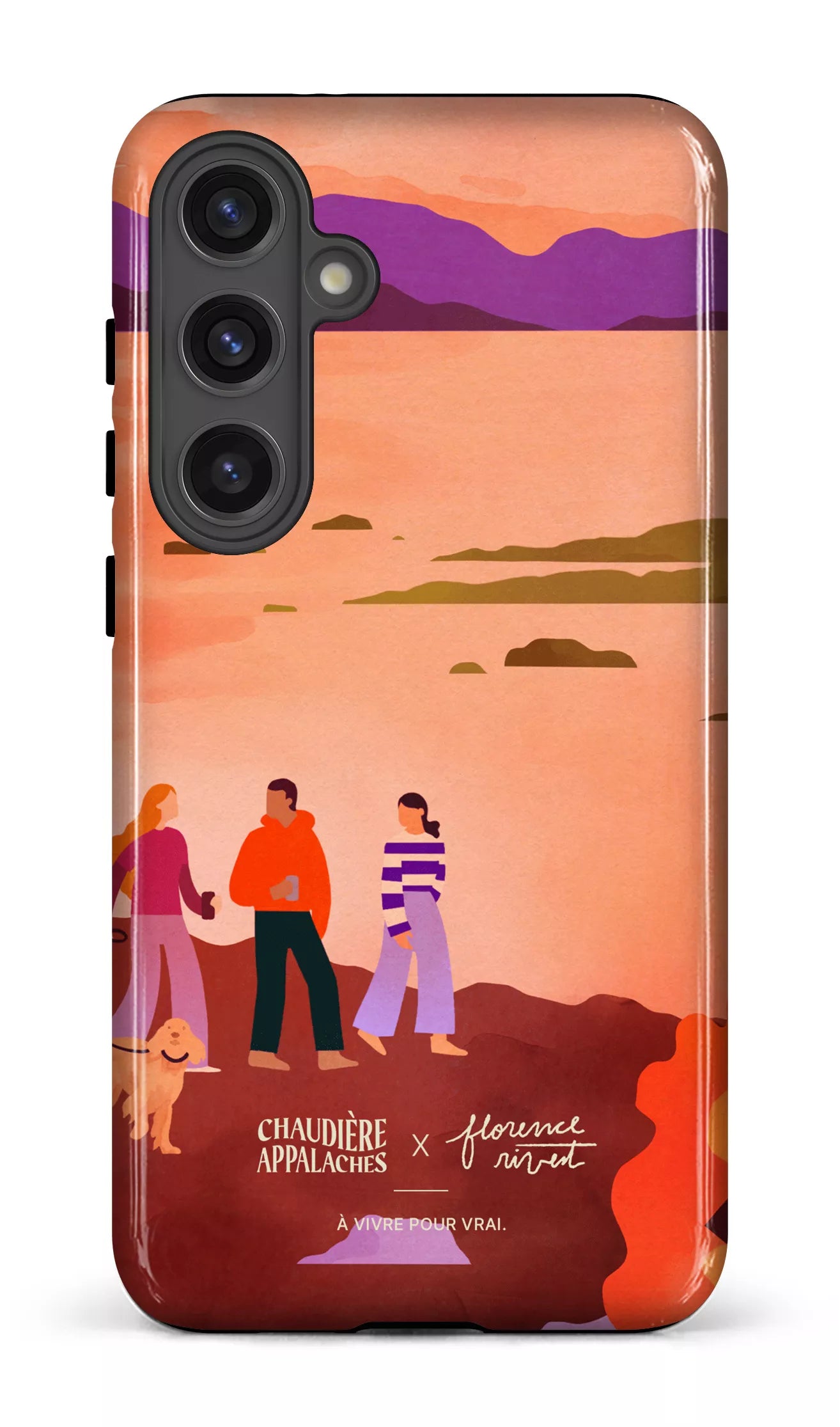 Galaxy S24 Plus Tough (Gloss) Fin de journée d'été par TCA -