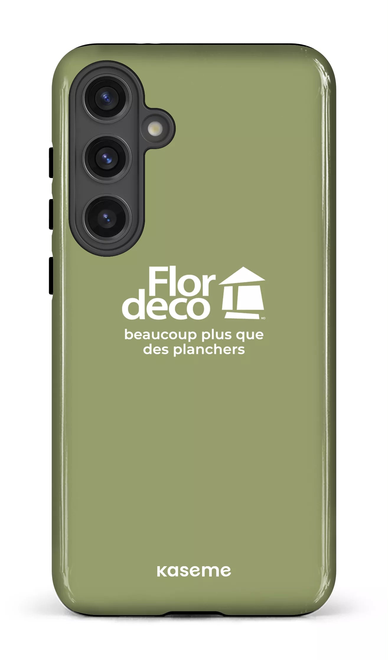 Galaxy S24 Plus Tough (Gloss) Flordeco logo Sauge -